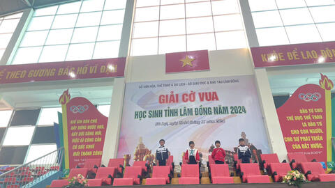 Tham gia Giải Cờ vua học sinh tỉnh Lâm Đồng năm 2024