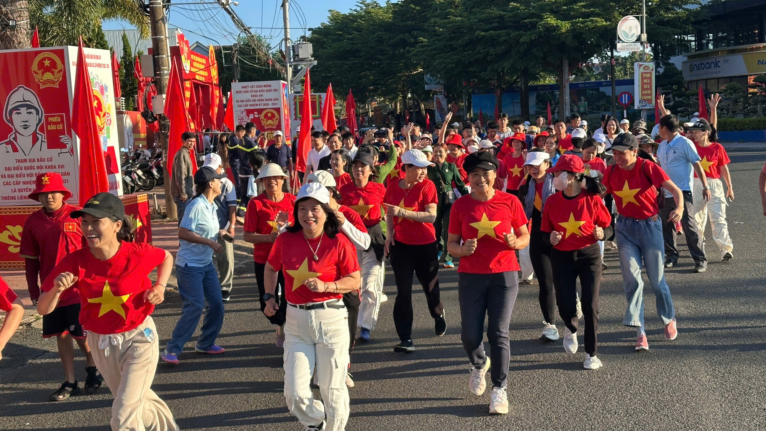 Phường 2 Bảo Lộc: Phát động ngày chạy Olympic Vì sức khỏe toàn dân – Vì an ninh Tổ quốc năm 2026