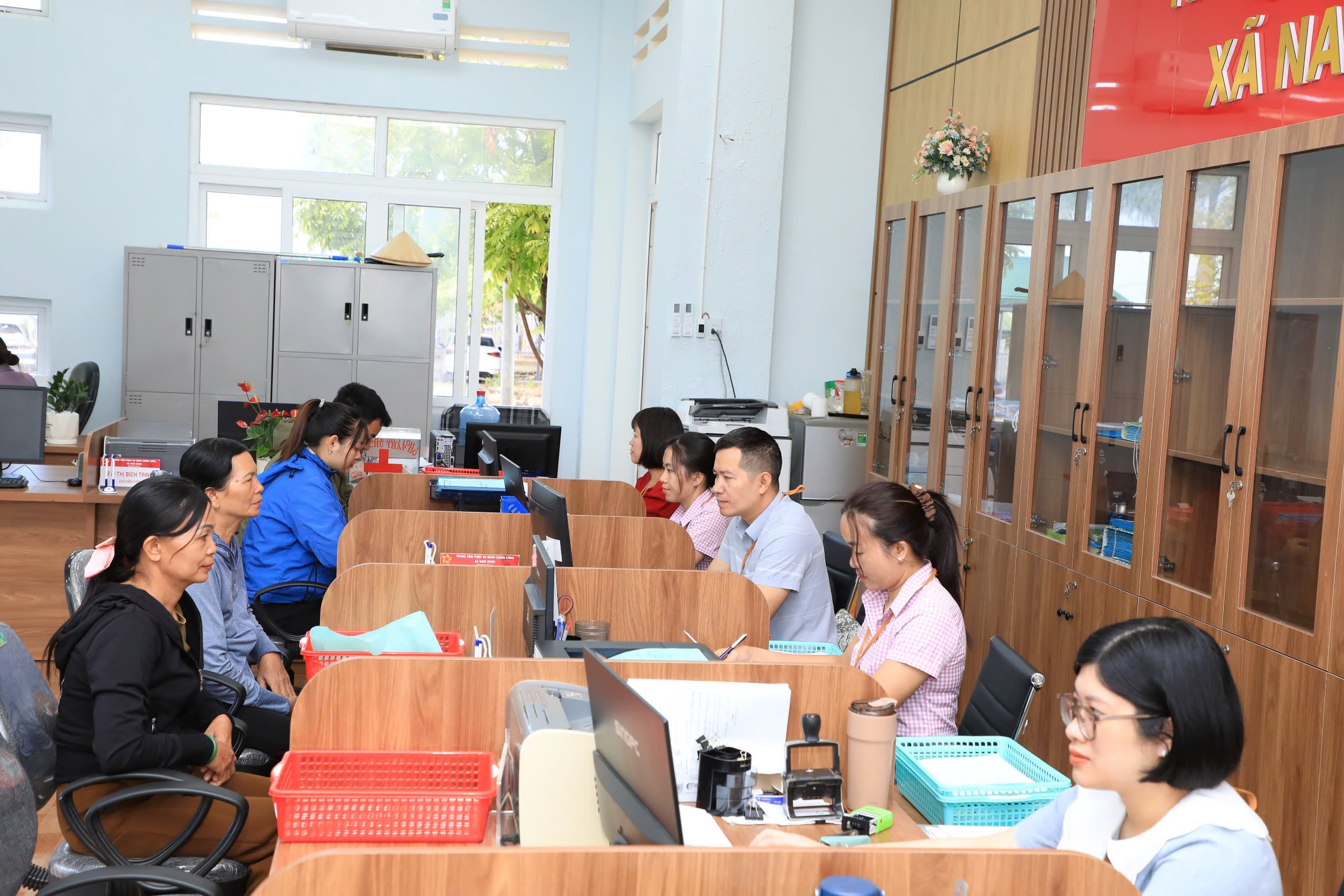 Xã Nam Dong nâng cao chất lượng phục vụ cải cách hành chính, phục vụ nhân dân