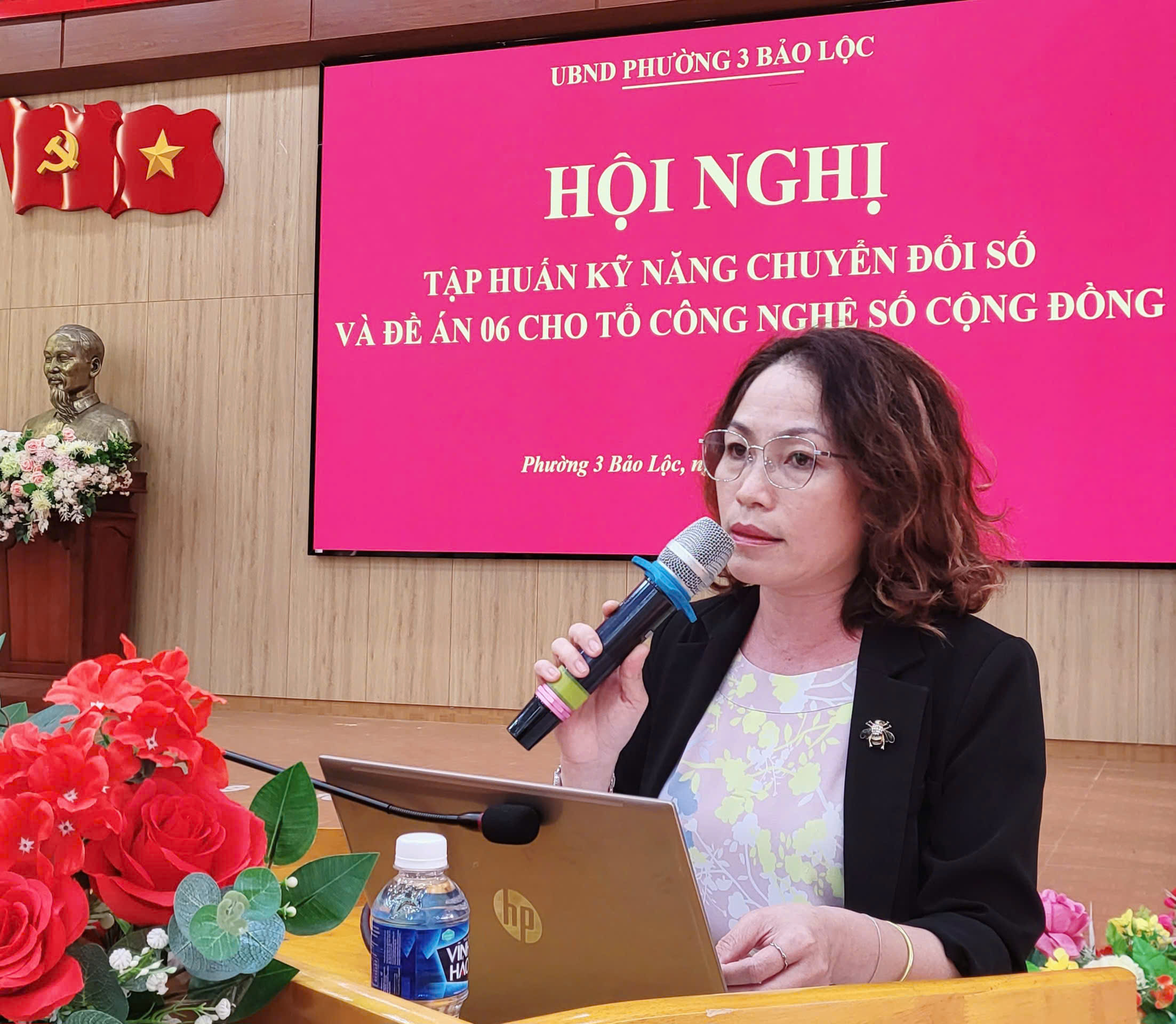 Phường 3 Bảo Lộc: Hội nghị tập huấn kỹ năng chuyển đổi số và đề án 06 cho tổ công nghệ số cộng đồng