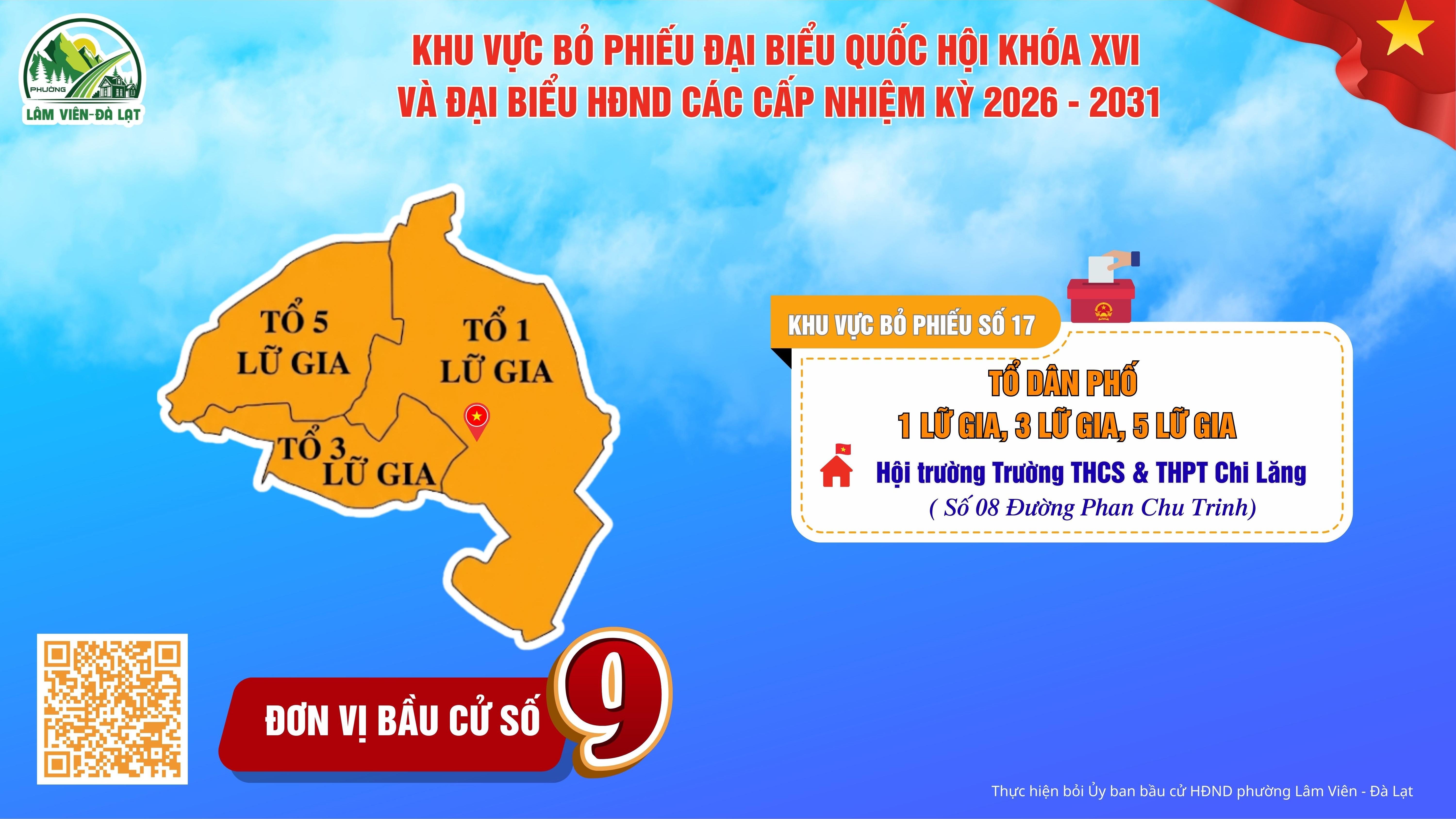 DANH SÁCH CHÍNH THỨC NHỮNG NGƯỜI ỨNG CỬ ĐẠI BIỂU HỘI ĐỒNG NHÂN DÂN PHƯỜNG LÂM VIÊN - ĐÀ LẠT, NHIỆM KỲ 2026 - 2031 TẠI ĐƠN VỊ BẦU CỬ SỐ 09