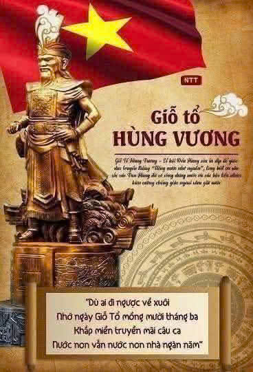 Dù ai đi ngược về xuôi, nhớ ngày Giỗ Tổ  mùng mười tháng ba (10.3 âm lịch)