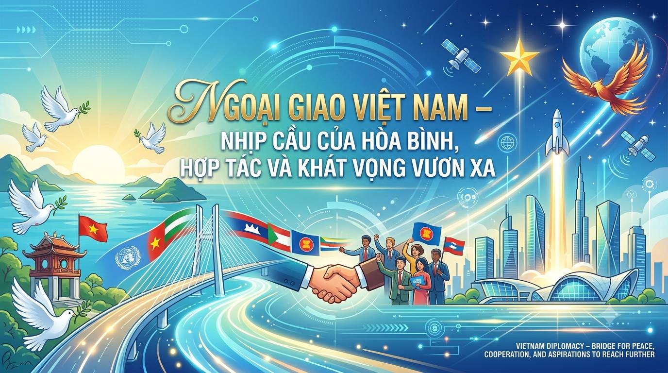 Ngoại giao Việt Nam – Nhịp cầu của hòa bình, hợp tác và khát vọng vươn xa