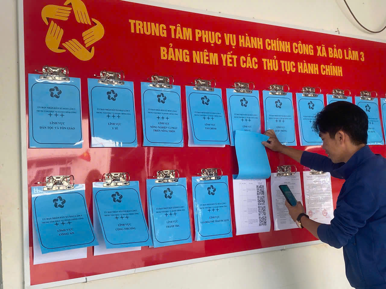 Chuyển biến rõ nét trong Cải cách hành chính quý I năm 2026 của xã Bảo Lâm 3