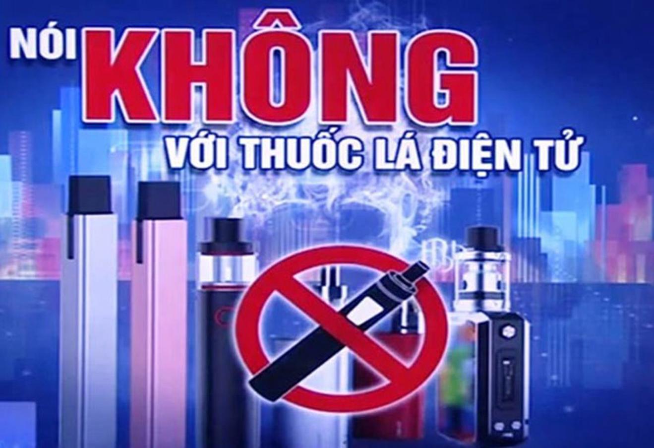 Chung tay ngăn chặn thuốc lá điện tử vào trường học