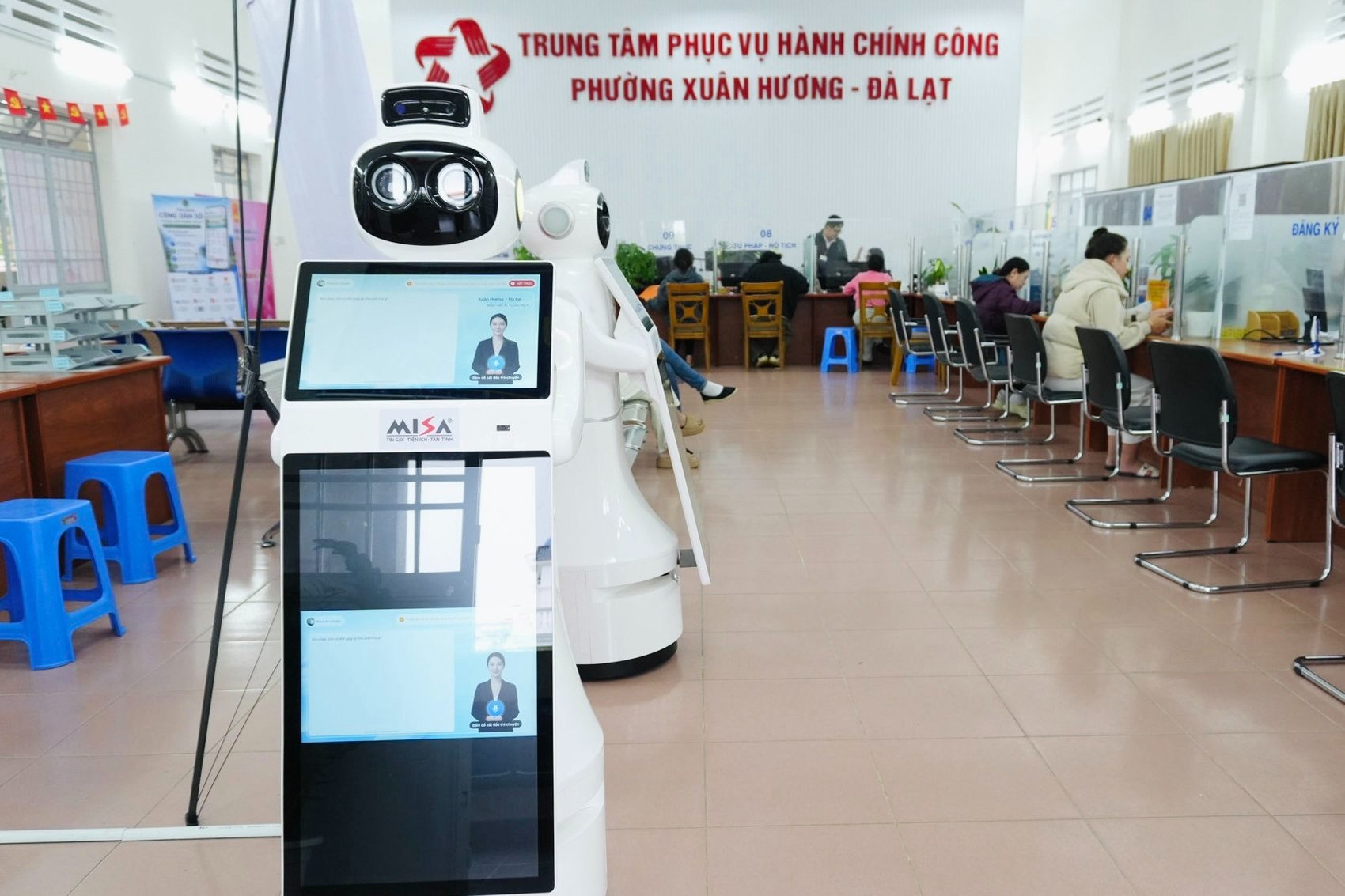 Bước đột phá công nghệ tại Trung tâm Phục vụ hành chính công  phường Xuân Hương - Đà Lạt
