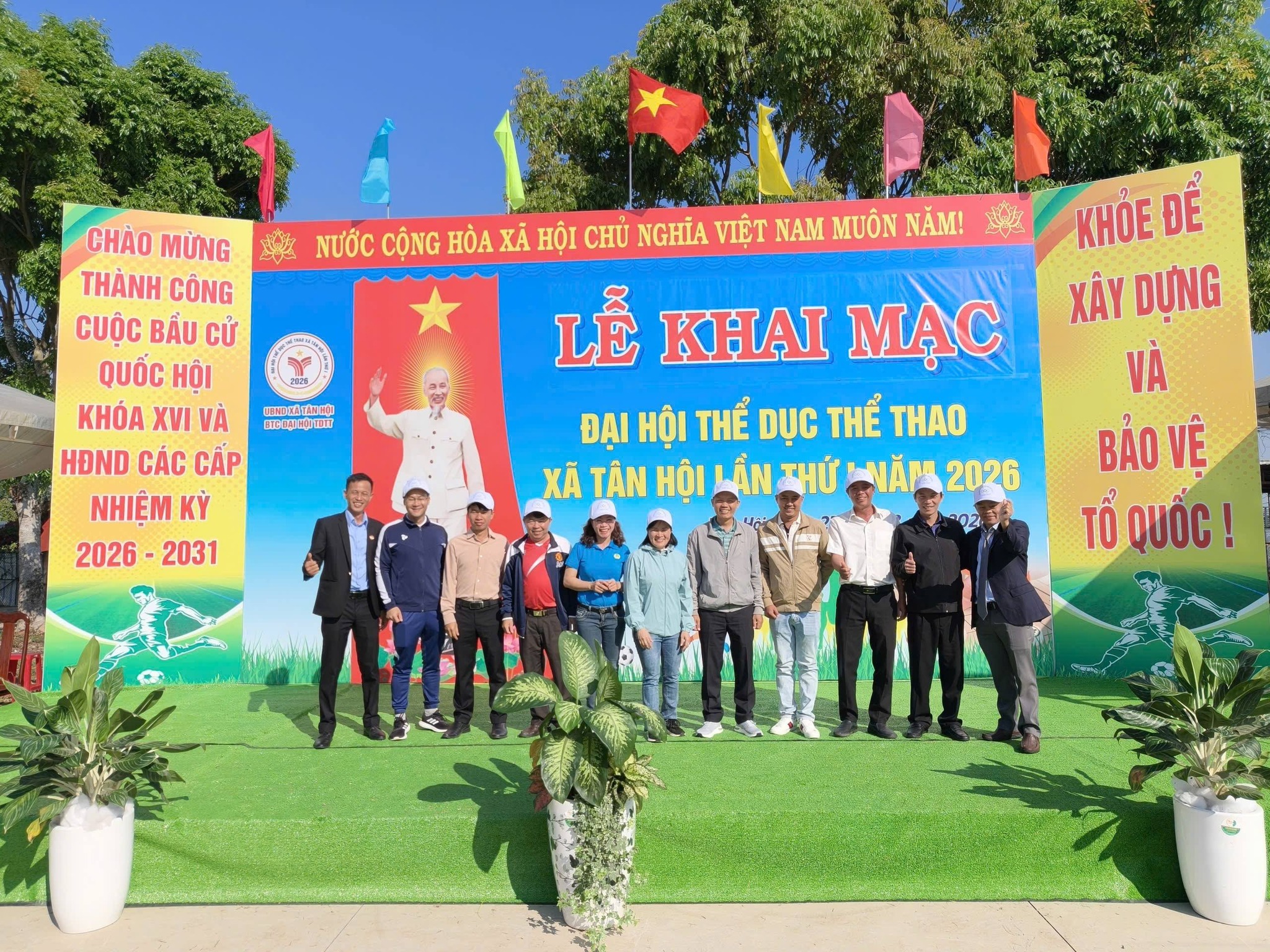  Xã Tân Hội, tỉnh Lâm Đồng vừa tổ chức thành công Đại hội Thể dục - Thể thao lần thứ I, năm 2026.