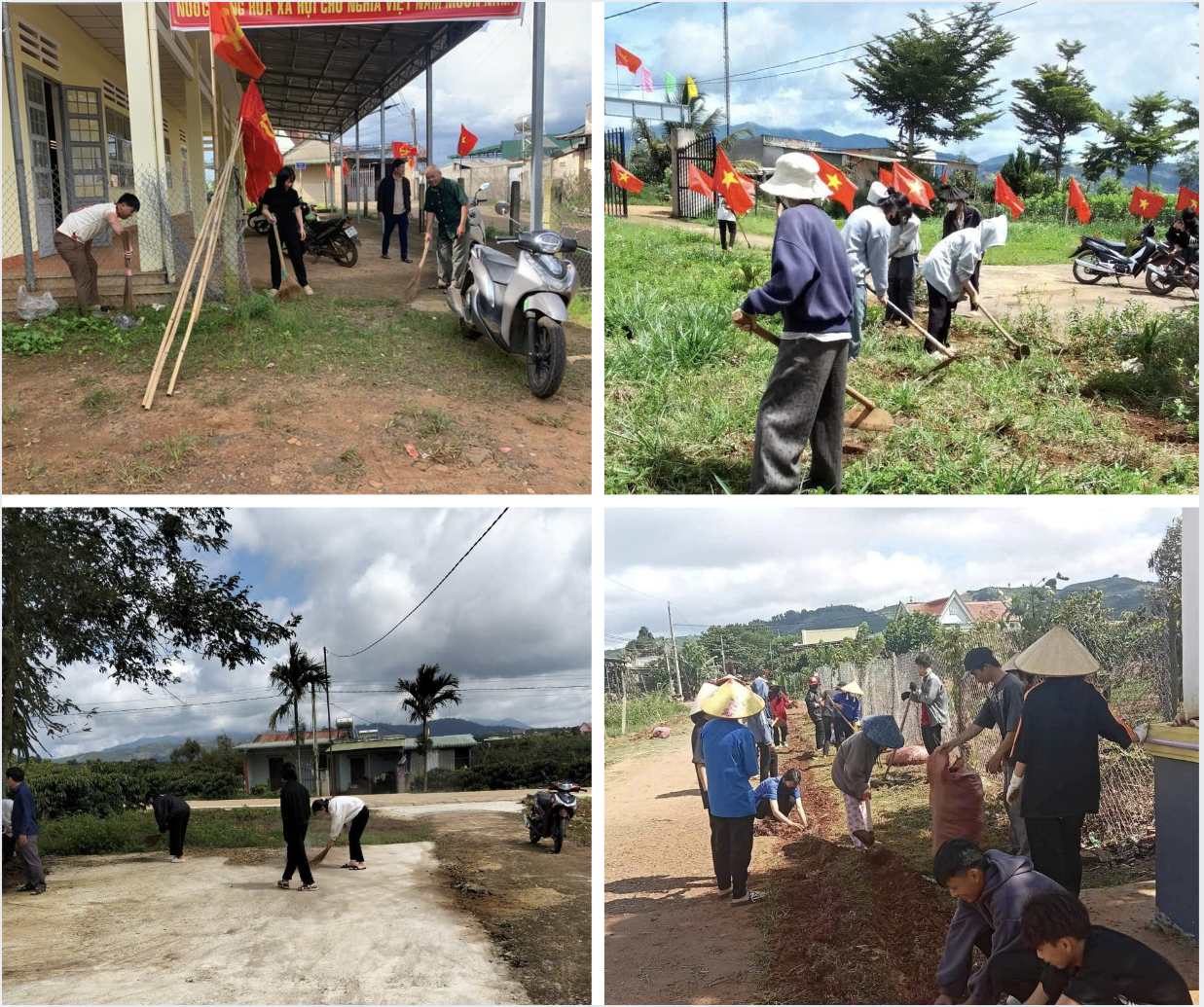 XÃ PHÚC THỌ LÂM HÀ TĂNG CƯỜNG CÔNG TÁC TUYÊN TRUYỀN TRONG CÁC NGÀY LỄ, NGÀY KỶ NIỆM