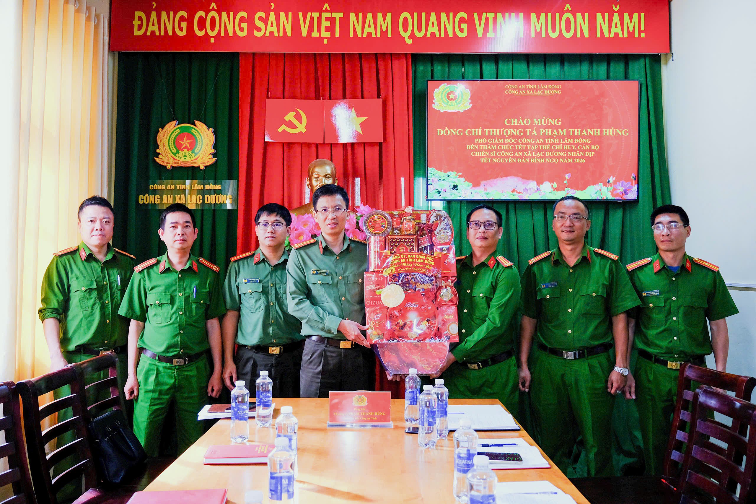 Lãnh đạo Công an tỉnh kiểm tra công tác bảo đảm ANTT Tết Nguyên đán tại các đơn vị, địa phương