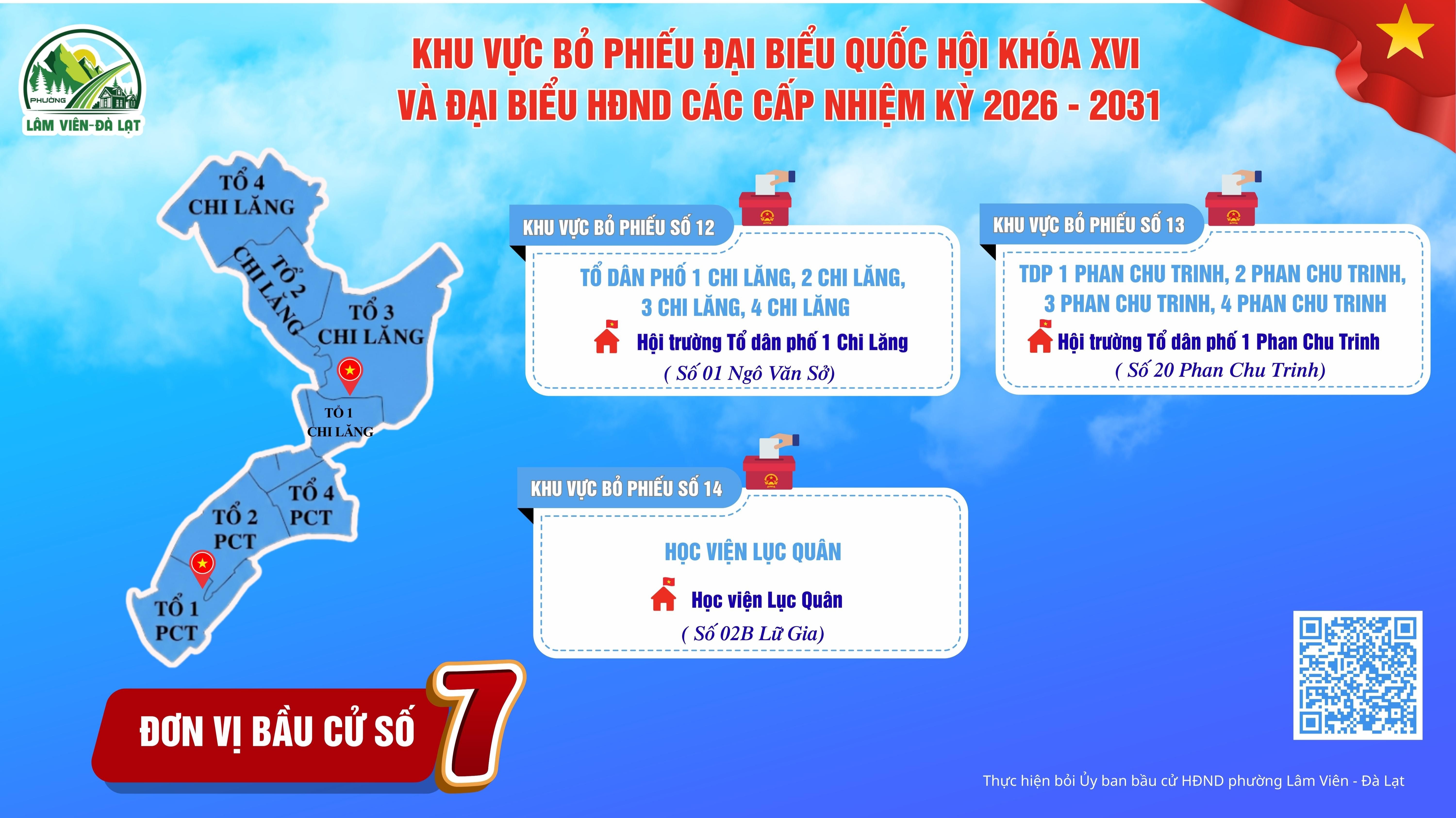 DANH SÁCH CHÍNH THỨC NHỮNG NGƯỜI ỨNG CỬ ĐẠI BIỂU HỘI ĐỒNG NHÂN DÂN PHƯỜNG LÂM VIÊN - ĐÀ LẠT, NHIỆM KỲ 2026 - 2031 TẠI ĐƠN VỊ BẦU CỬ SỐ 07