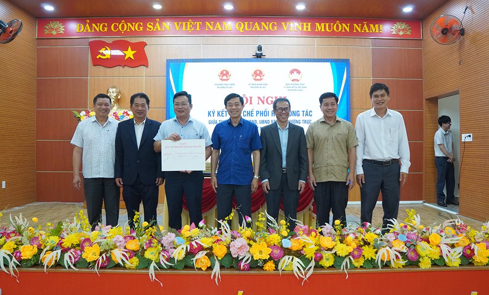 Phường B’Lao ký kết Quy chế phối hợp giữa HĐND, UBND và Ủy ban MTTQ Việt Nam nhiệm kỳ 2026 – 2031