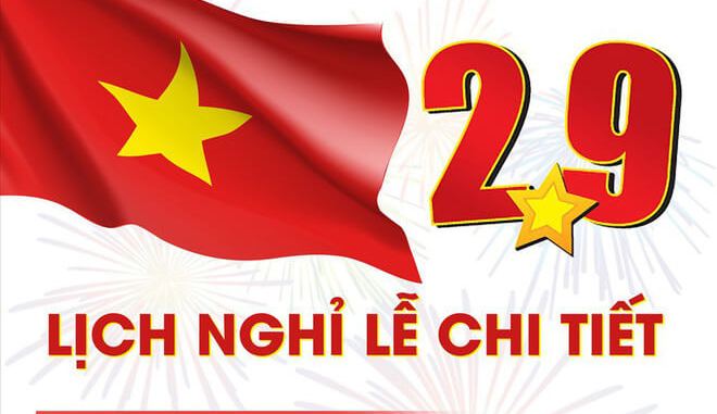 Thông báo thời gian nghĩ lễ quốc khánh nước cộng hòa xã hội chủ nghĩa Việt Nam 2/9/2025