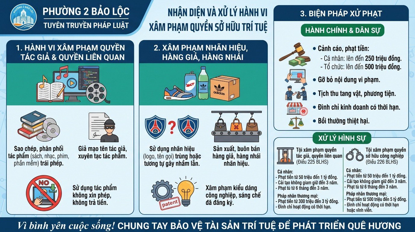 Chung tay phòng ngừa, phát hiện và xử lý các hành vi xâm phạm quyền sở hữu trí tuệ