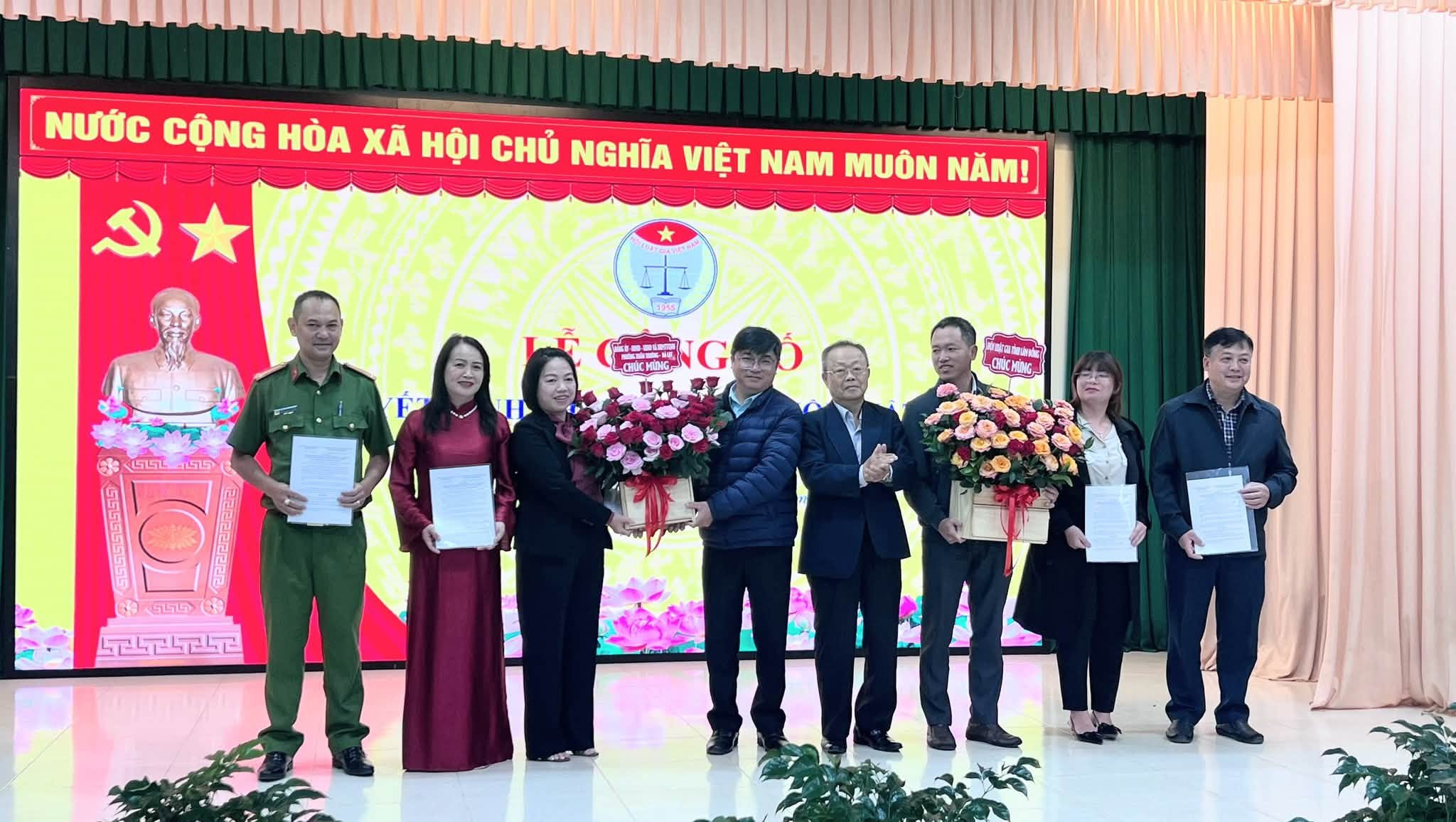 Chi hội Luật gia phường Xuân Trường - Đà Lạt được thành lập
