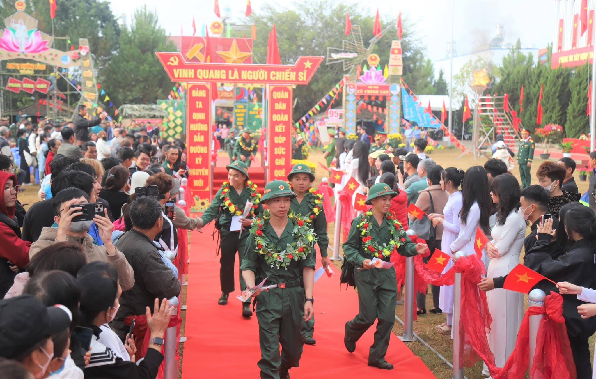 Lễ giao, nhận quân năm 2026 diễn ra từ ngày 4 đến 6-3 trên cả nước