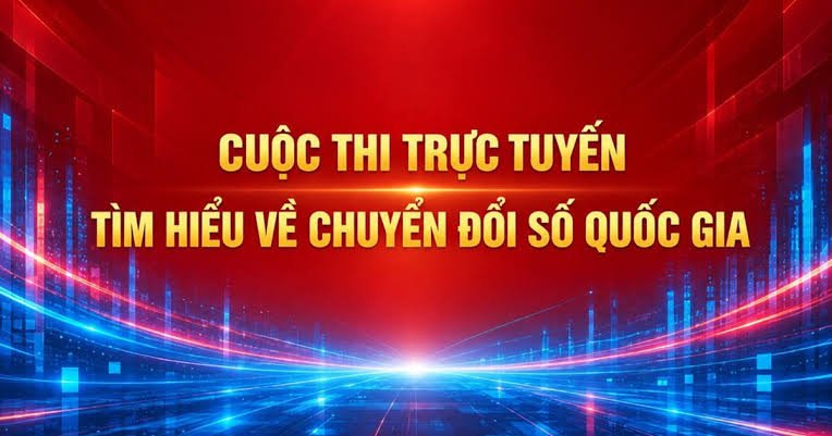 Từ 22/10, tổ chức thi trực tuyến tìm hiểu về chuyển đổi số quốc gia