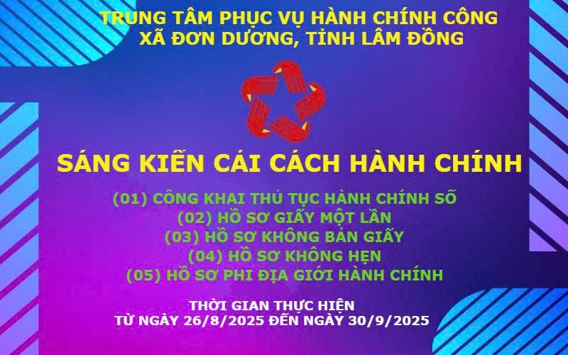 SÁNG KIẾN CẢI CÁCH HÀNH CHÍNH
