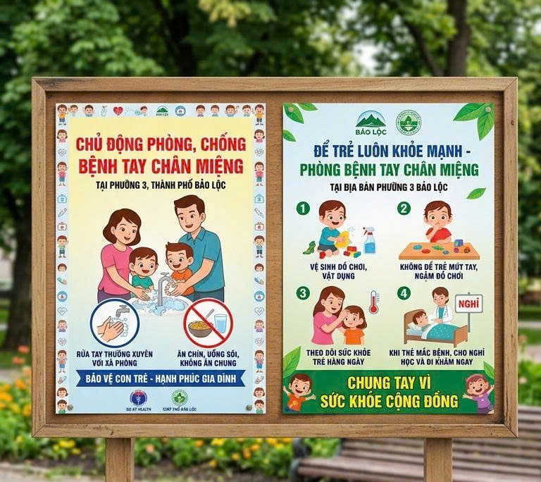 TUYÊN TRUYỀN PHÒNG, CHỐNG BỆNH TAY, CHÂN, MIỆNG TRONG CỘNG ĐỒNG