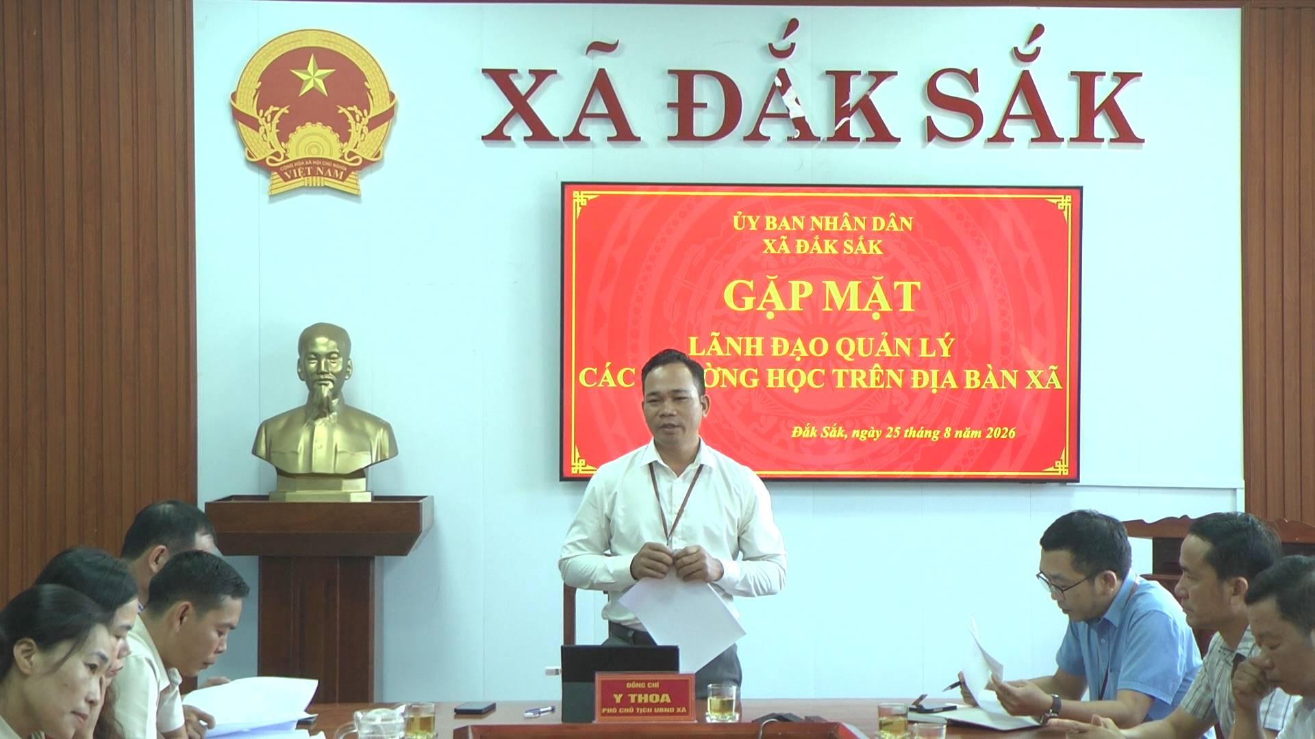 ĐẮK SẮK RÀ SOÁT, SẮP XẾP MẠNG LƯỚI TRƯỜNG HỌC, BẢO ĐẢM ỔN ĐỊNH VÀ HIỆU QUẢ