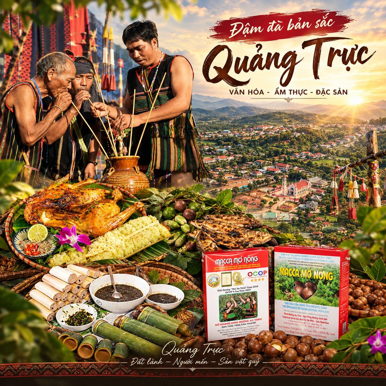 “CHẠY GIỮA ĐẠI NGÀN, ĂN GÌ ĐỂ NHỚ MÃI QUẢNG TRỰC?”