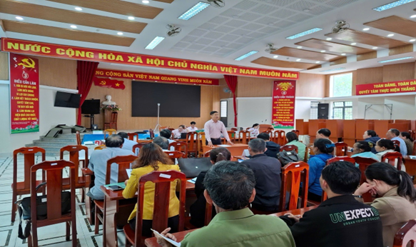 PHÒNG GIAO DỊCH NHCSXH BẢO LỘC NÂNG CAO HIỆU QUẢ HOẠT ĐỘNG TẠI ĐIỂM GIAO DỊCH XÃ