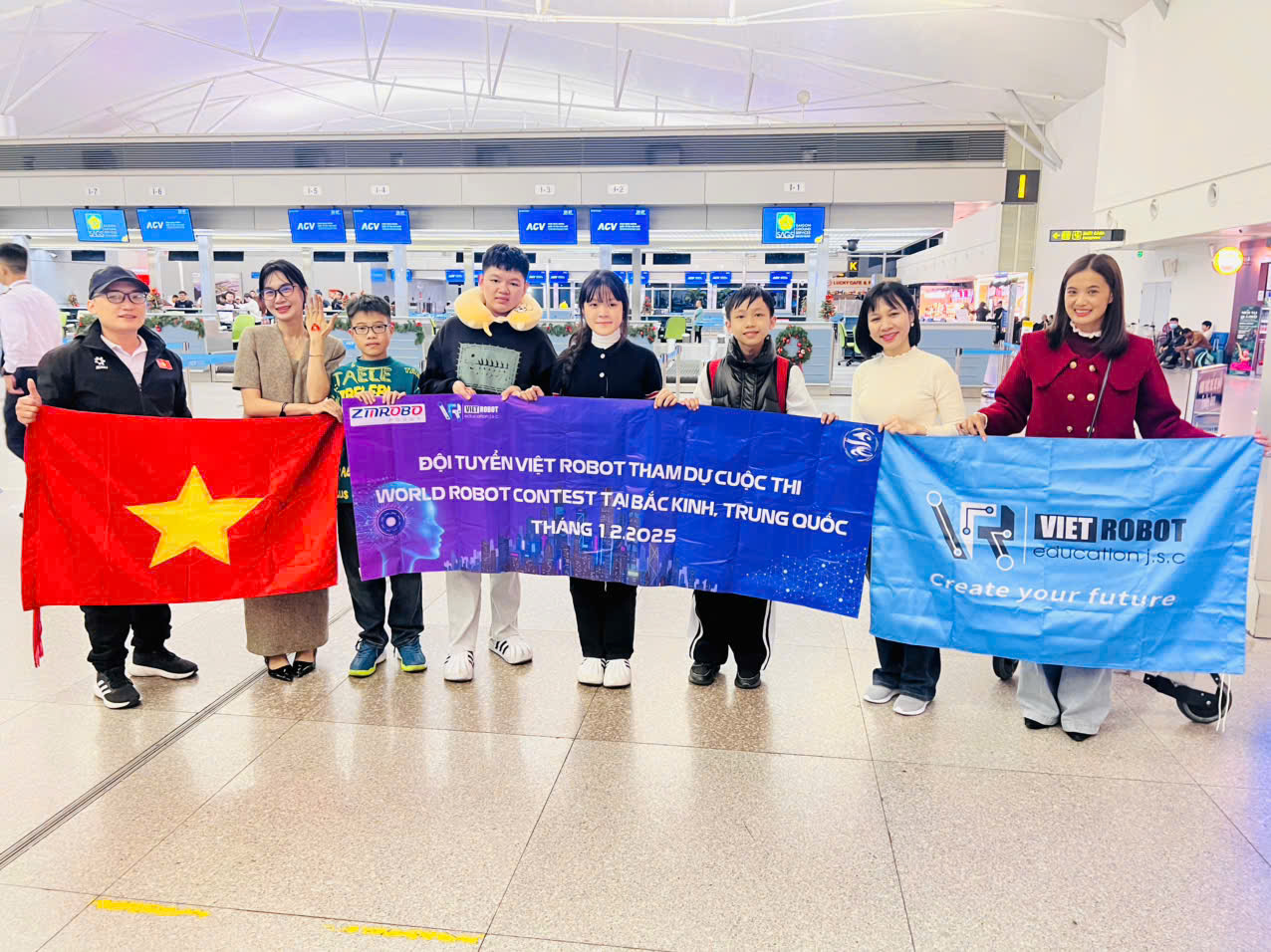 Học sinh Trường THCS Nguyễn Du, Phường Xuân Hương – Đà Lạt đạt thành tích ấn tượng tại Cuộc thi Robotics Quốc tế Châu Á 2025