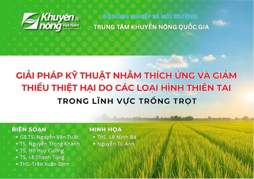 GIẢI PHÁP KỸ THUẬT NHẰM THÍCH ỨNG VÀ GIẢM THIỂU THIỆT HẠI DO CÁC LOẠI HÌNH THIÊN TAI TRONG LĨNH VỰC TRỒNG TRỌT