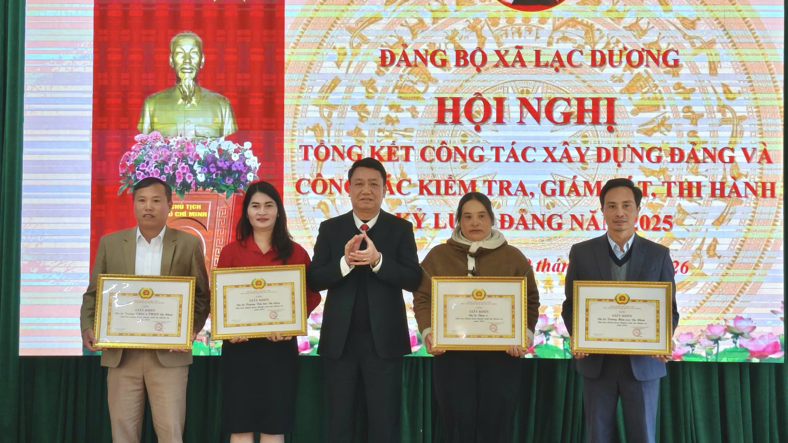 Đảng ủy xã Lạc Dương: Tổng kết công tác xây dựng Đảng và hệ thống chính trị năm 2025