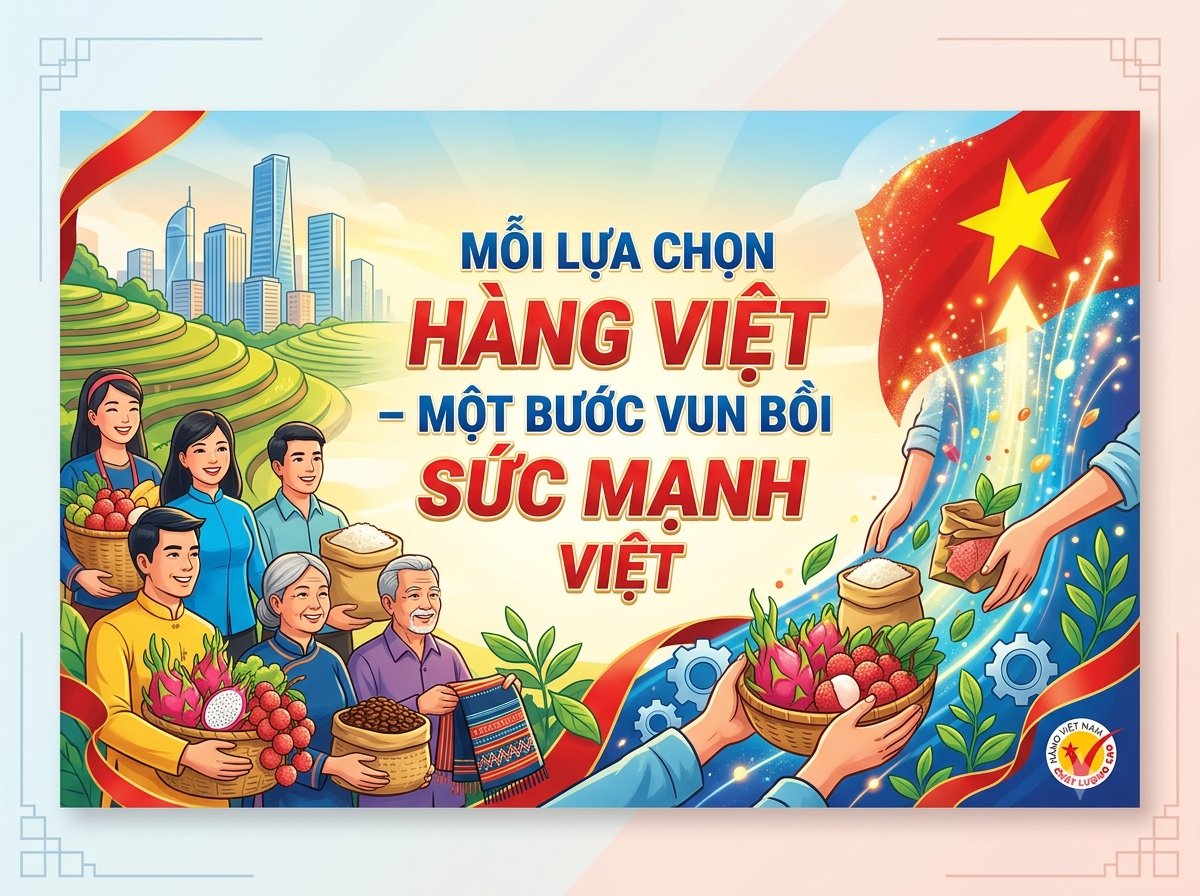 Mỗi lựa chọn hàng Việt – Một bước vun bồi sức mạnh Việt