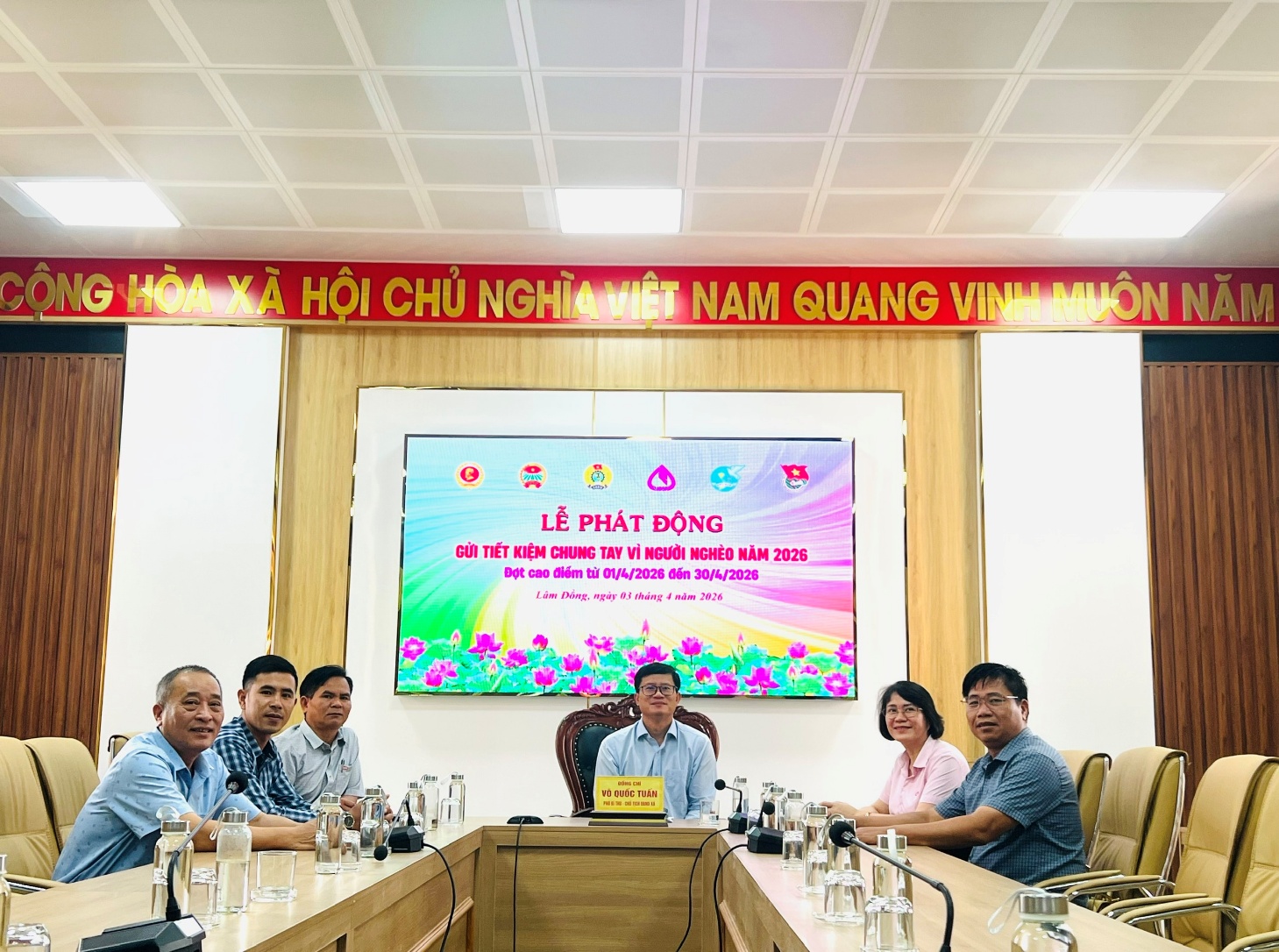 Xã Đức An: Hưởng ứng Chương trình " Gửi tiết kiệm chung tay vì người nghèo" năm 2026