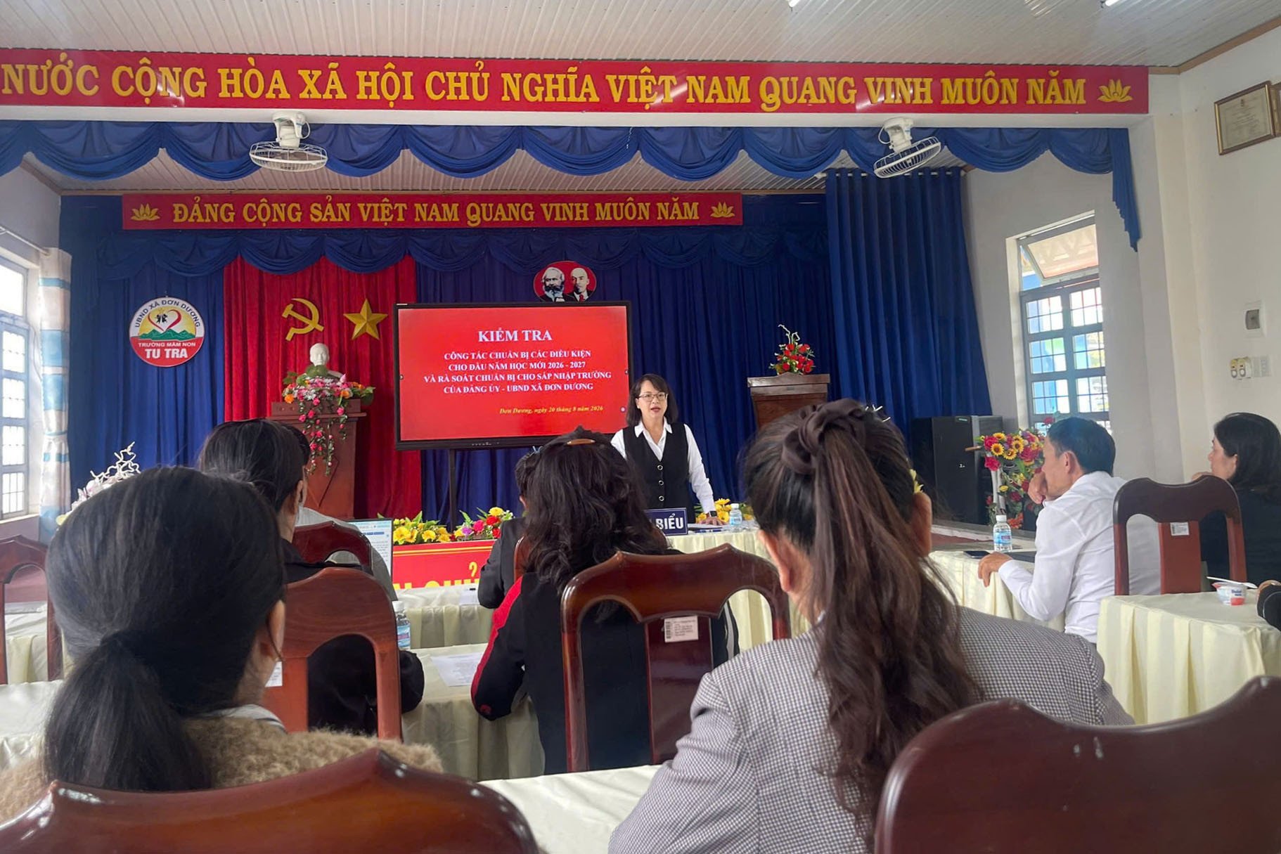 Đơn Dương kiểm tra công tác chuẩn bị năm học mới 2026 - 2027