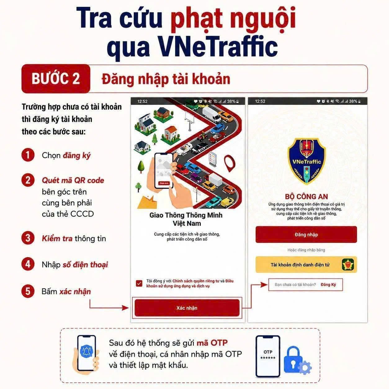 🚘 TRA CỨU PHẠT NGUỘI NGAY TRÊN ỨNG DỤNG VNeTraffic