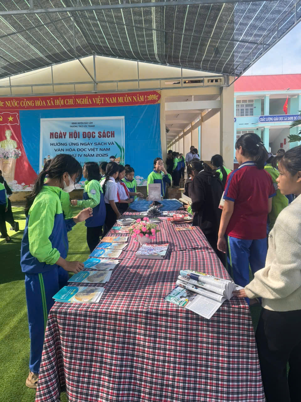 HƯỞNG ỨNG NGÀY SÁCH VÀ VĂN HOÁ ĐỌC VIỆT NAM LẦN THỨ IV NĂM 2025 