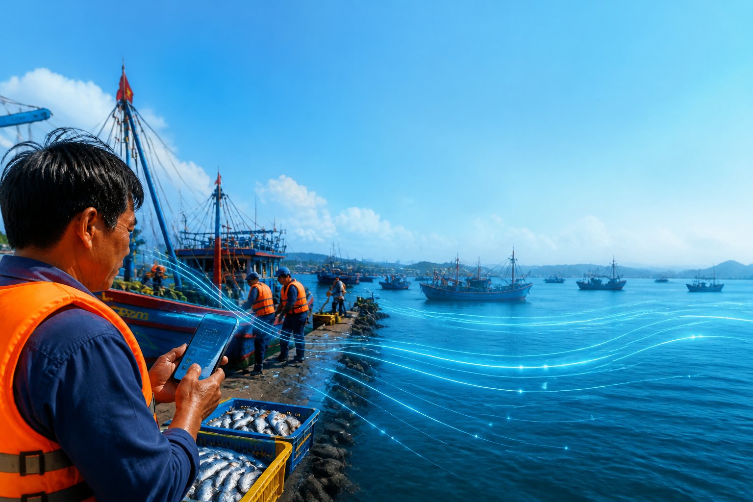 Lâm Đồng tăng cường triển khai Hệ thống truy xuất nguồn gốc thủy sản khai thác điện tử