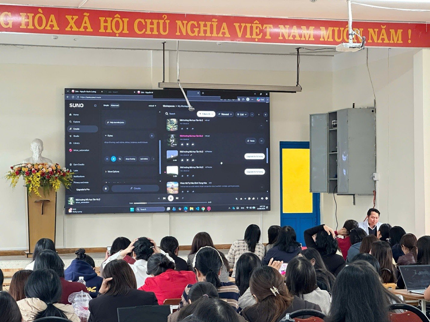 Phường Lâm Viên - Đà Lạt nâng cao kỹ năng chuyển đổi số, ứng dụng AI trong đội ngũ giáo viên Tiểu học