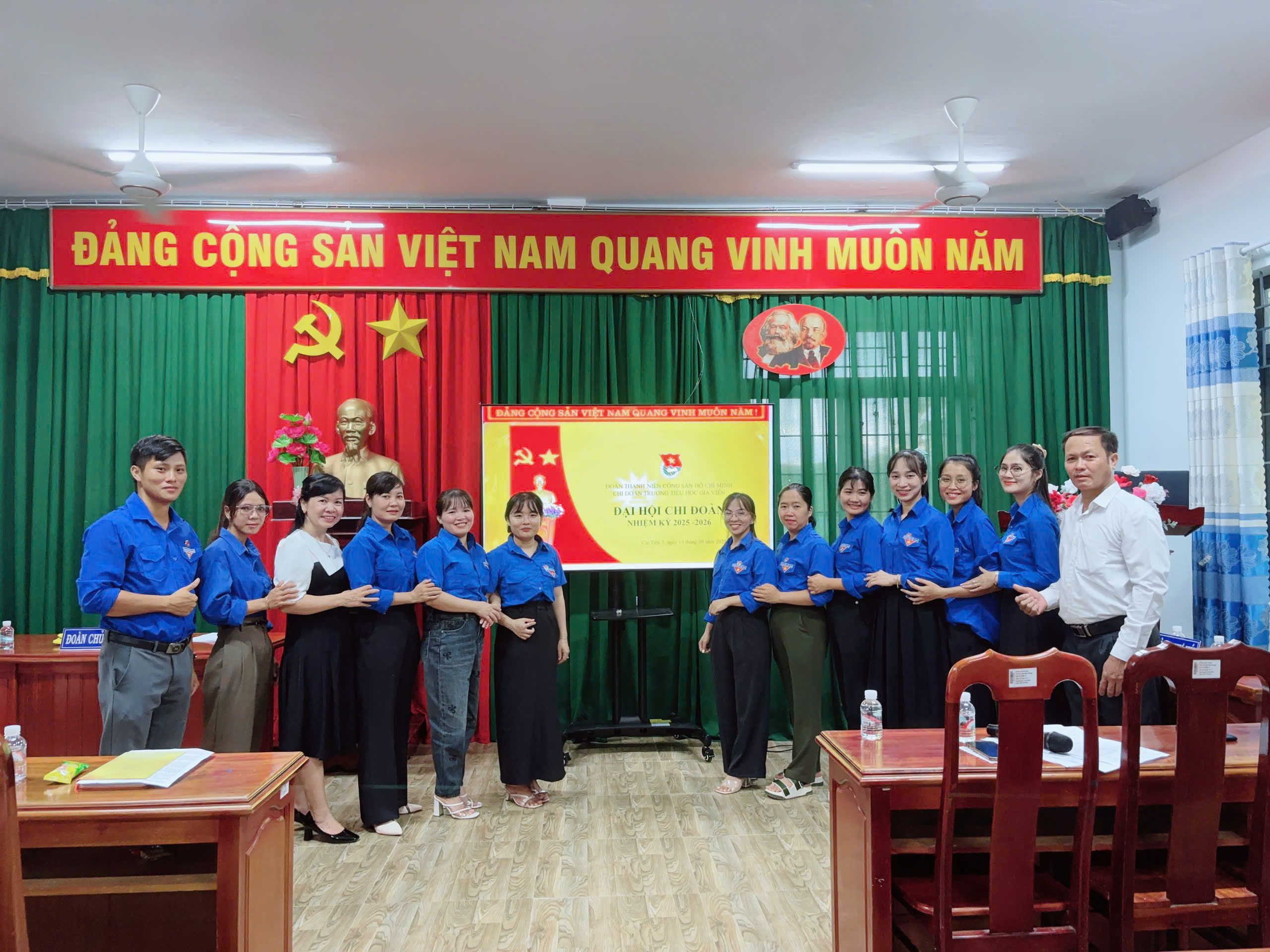 Đại hội Chi đoàn trường Tiểu học Gia Viễn nhiệm kì 2025 – 2026