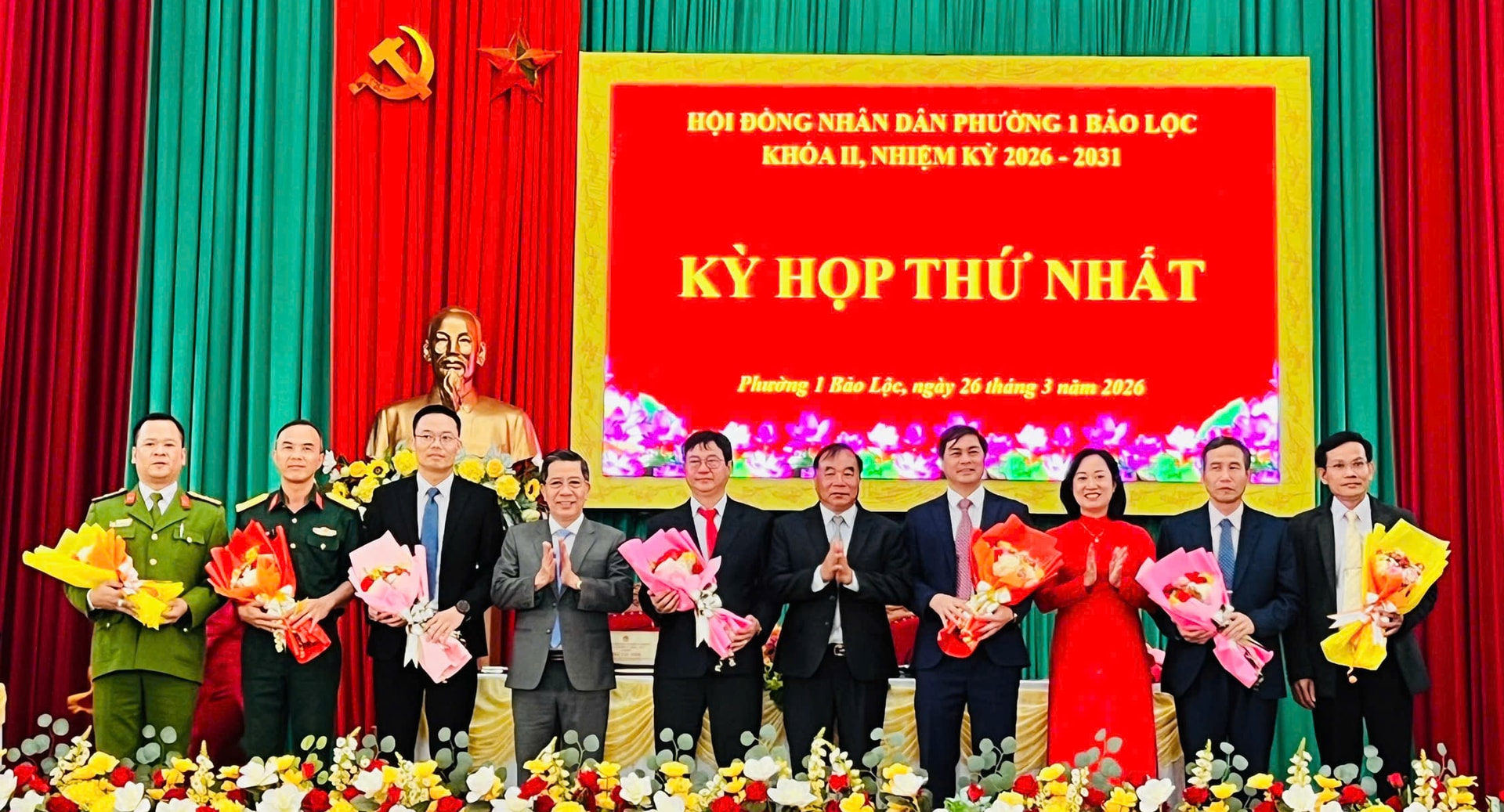 Kỳ họp thứ nhất HĐND Phường 1 Bảo Lộc 