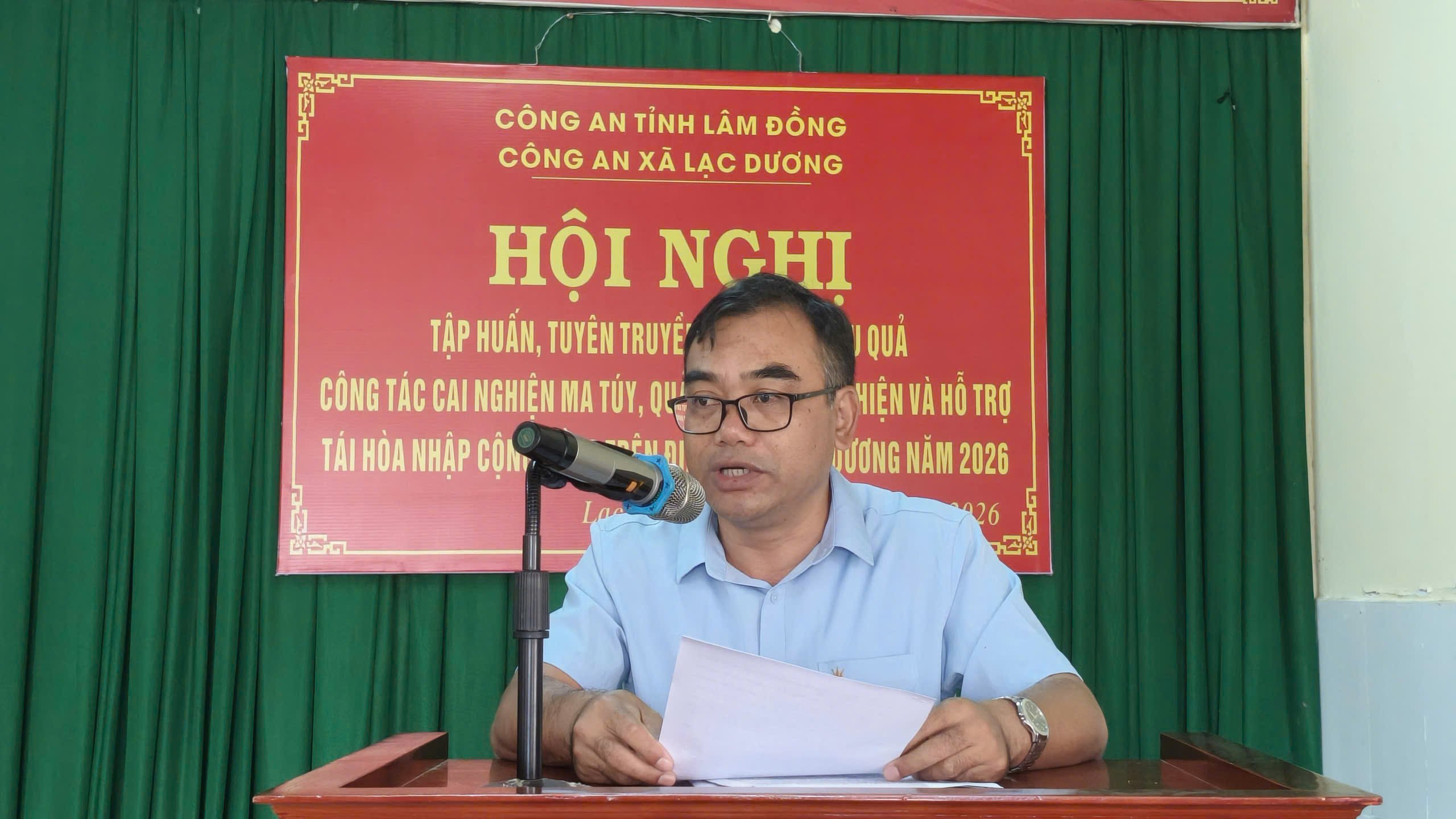 Lạc Dương tập huấn nâng cao hiệu quả công tác cai nghiện ma túy, quản lý sau cai và tái hòa nhập cộng đồng