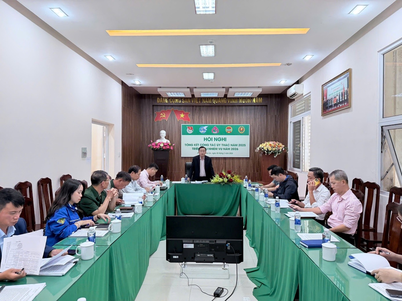 PHÒNG GIAO DỊCH NHCSXH BẢO LỘC TỔNG KẾT HOẠT ĐỘNG ỦY THÁC CHO VAY NĂM 2025 – PHÁT HUY HIỆU QUẢ TÍN DỤNG CHÍNH SÁCH SAU SẮP XẾP ĐƠN VỊ HÀNH CHÍNH