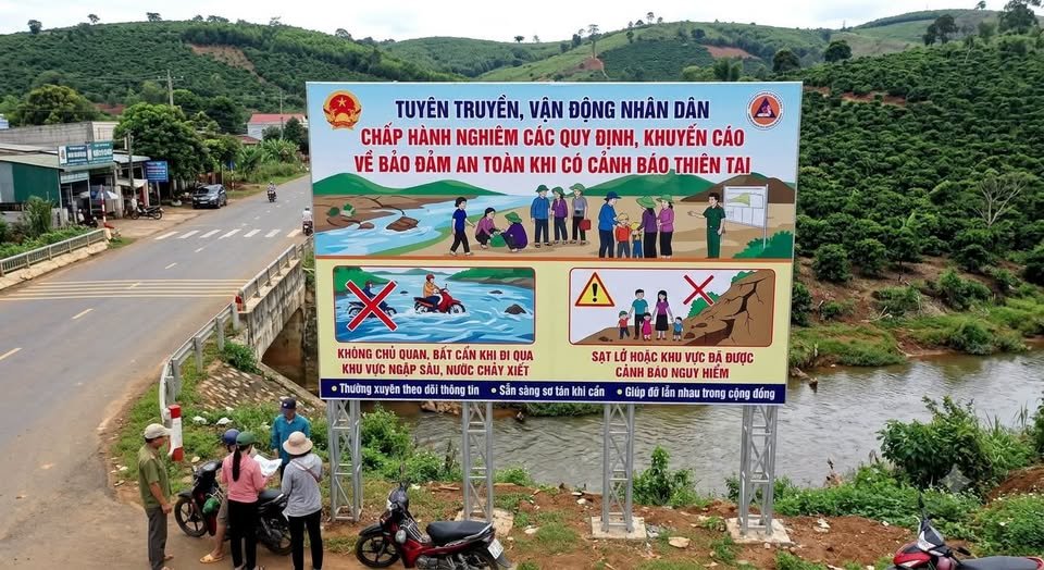 CHỦ ĐỘNG PHÒNG CHỐNG THIÊN TAI – BẢO VỆ TÍNH MẠNG VÀ TÀI SẢN CỦA NHÂN DÂN XÃ HIỆP THẠNH 