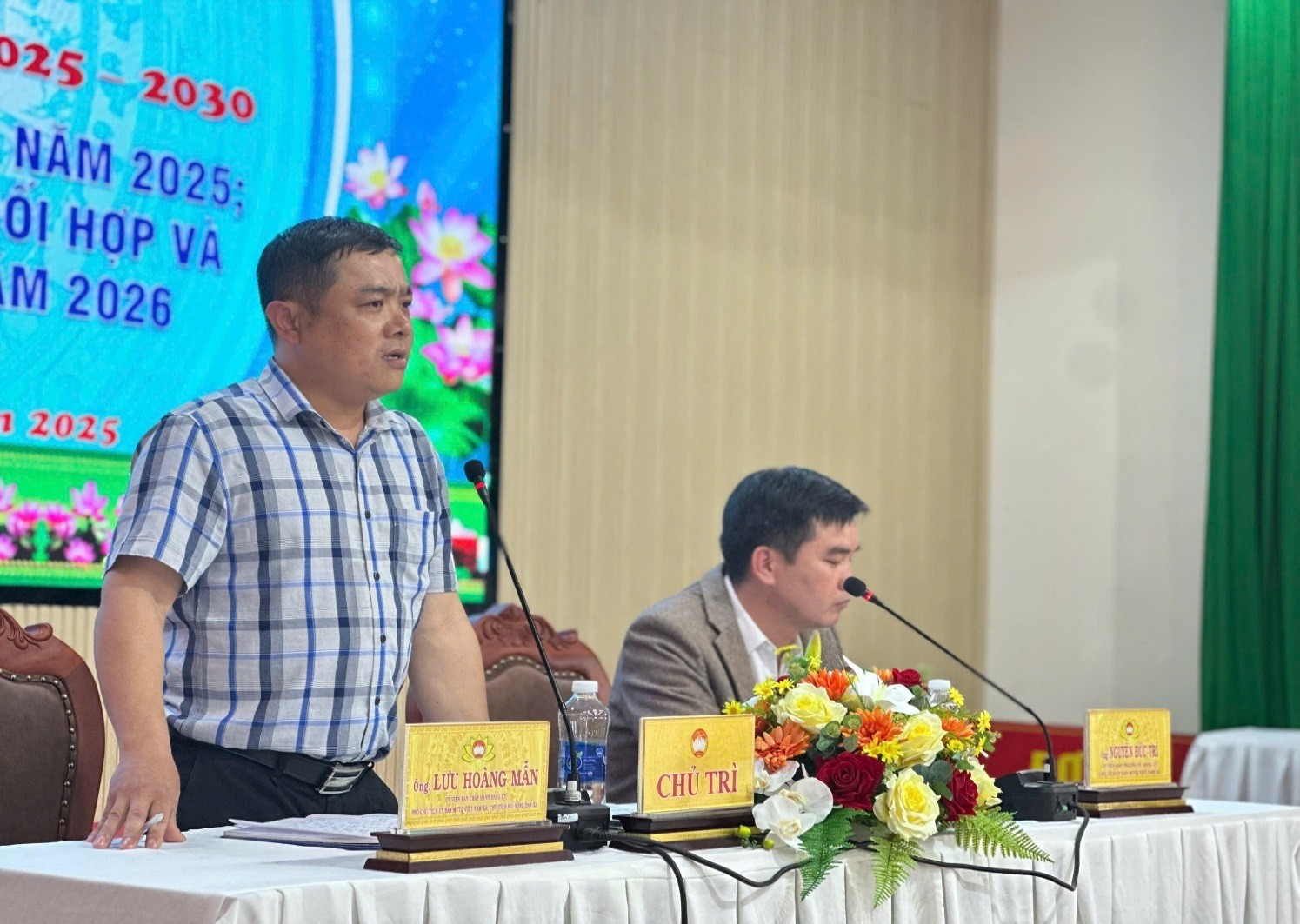 XÃ KAĐÔ TỔNG KẾT CÔNG TÁC MẶT TRẬN NĂM 2025 VÀ TRIỂN KHAI CHƯƠNG TRÌNH PHỐI HỢP THỐNG NHẤT HÀNH ĐỘNG NĂM 2026.