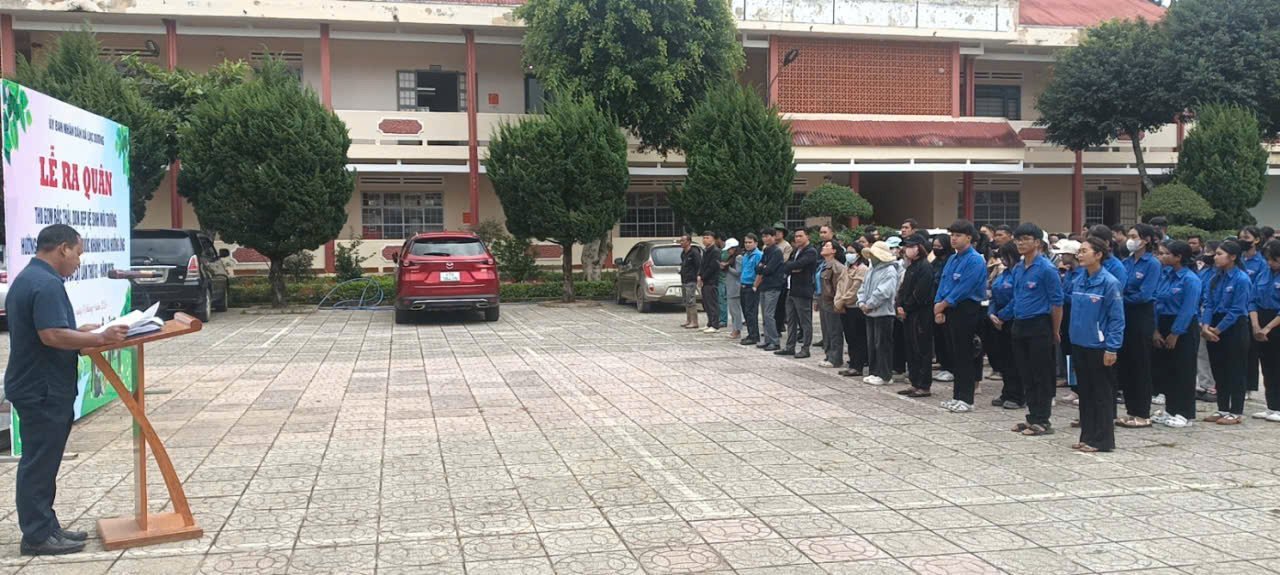 Lạc Dương ra quân làm sạch môi trường, chào mừng Quốc khánh và Festival hoa Đà Lạt năm 2026.