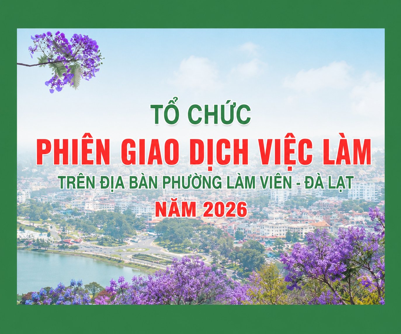 KẾ HOẠCH TỔ CHỨC PHIÊN GIAO DỊCH VIỆC LÀM