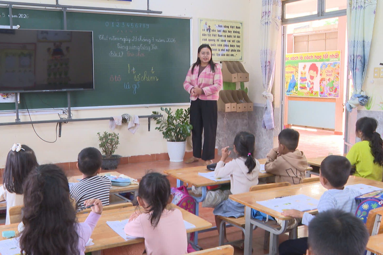 Phường Lang Biang - Đà Lạt triển khai tăng cường tiếng Việt cho trẻ em dân tộc thiểu số trước khi vào lớp 1