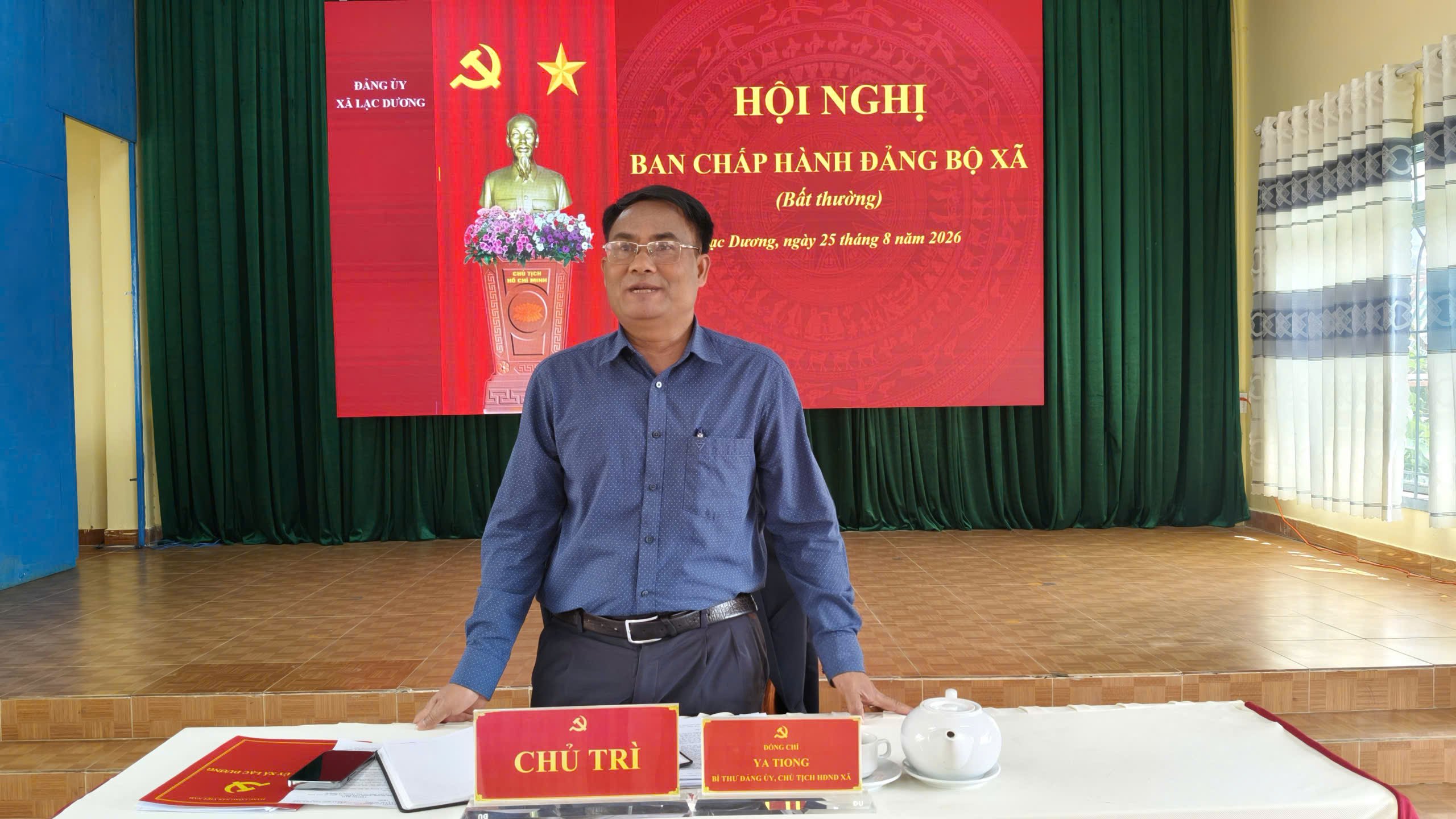 Lạc Dương:  Hội nghị Ban chấp hành Đảng bộ xã bất thường