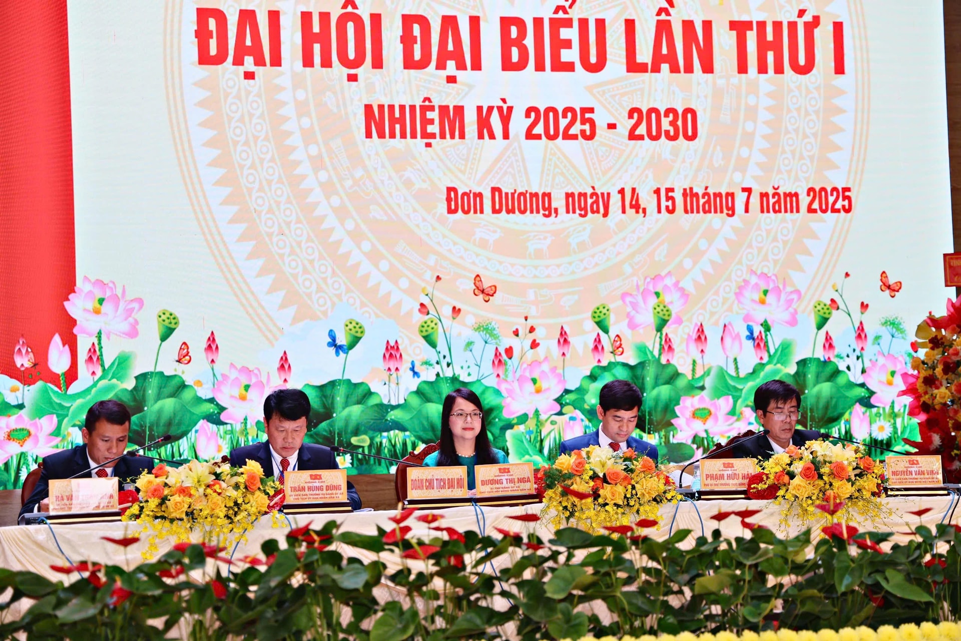XÃ ĐƠN DƯƠNG LONG TRỌNG TỔ CHỨC ĐẠI HỘI ĐẢNG BỘ XÃ ĐẦU TIÊN CỦA TỈNH LÂM ĐỒNG