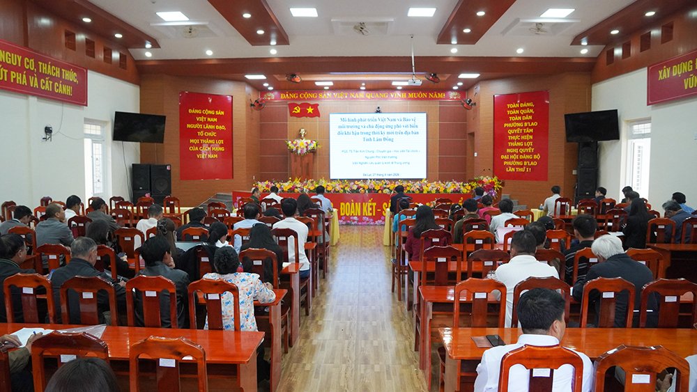 Phường B'Lao nghiêm túc học tập, quán triệt Nghị quyết Trung ương 3