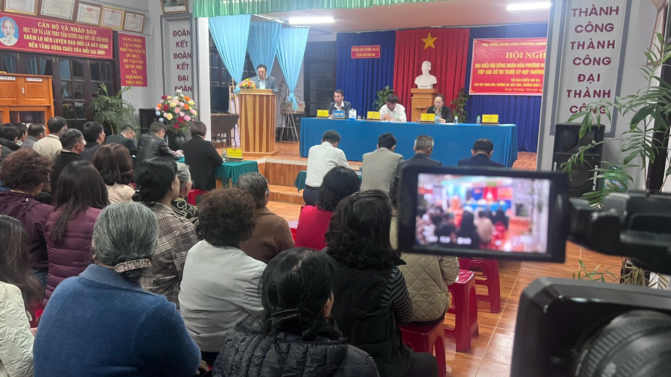 Đại biểu HĐND phường Xuân Trường - Đà Lạt tiếp xúc cử tri trước kỳ họp thường lệ giữa năm 2026