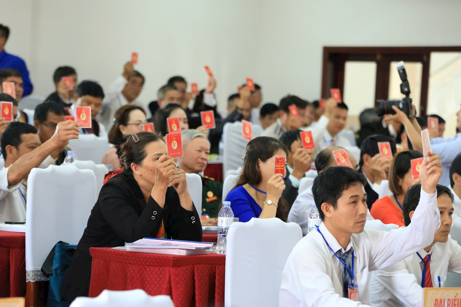 ĐẠI HỘI ĐẠI BIỂU ĐẢNG BỘ XÃ ĐƠN DƯƠNG LẦN THỨ I THÀNH CÔNG TỐT ĐẸP
