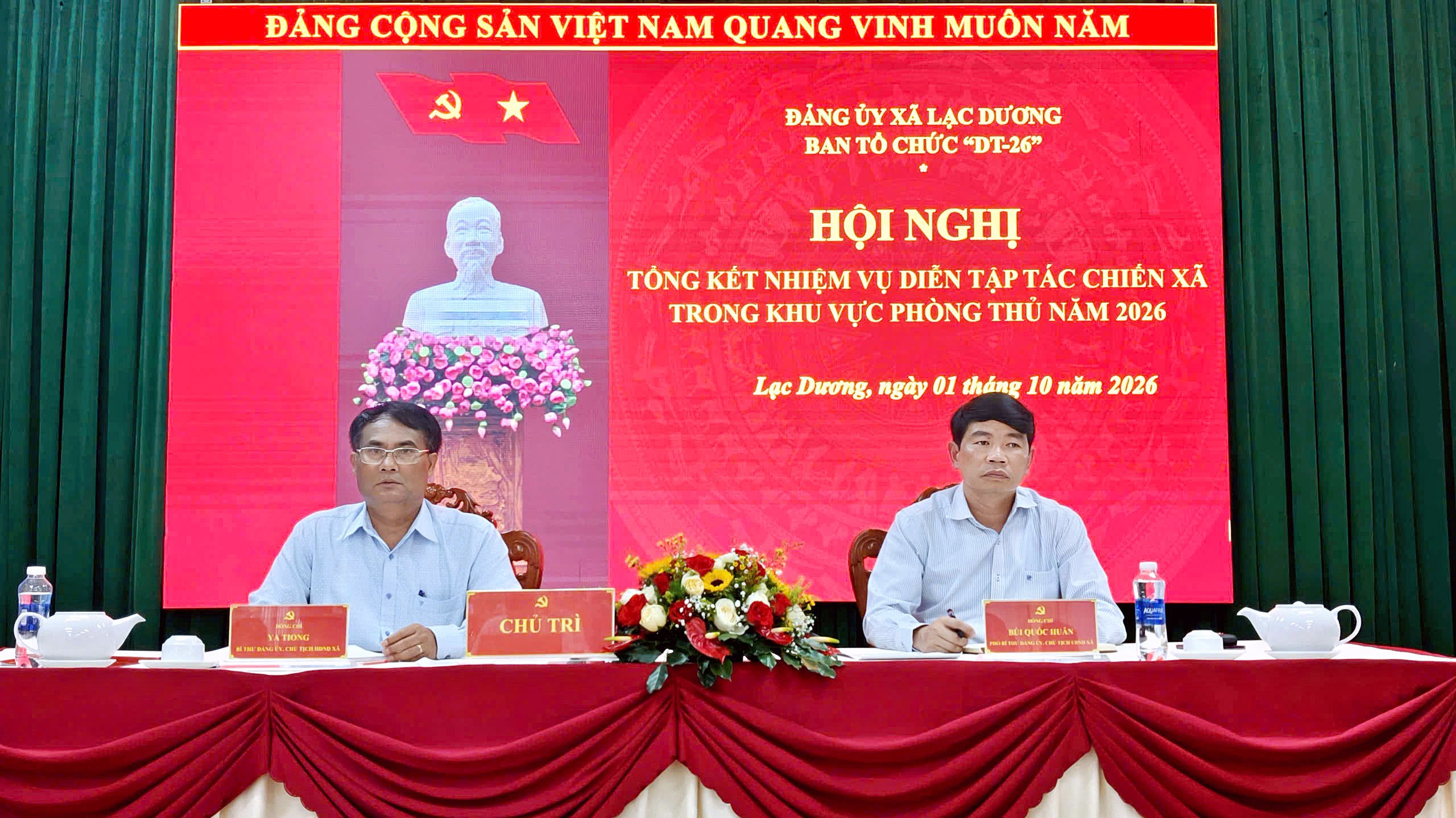 Lạc Dương tổ chức hội nghị rút kinh nghiệm diễn tập tác chiến trong khu vực phòng thủ năm 2026